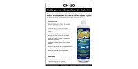 GM-10 - Nettoyant enzymatique - 500 mL